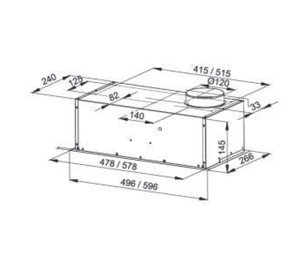 MPM Product OKAP DO ZABUDOWY MPM-60-OW-01 ### - 1405588 - zdjęcie 2
